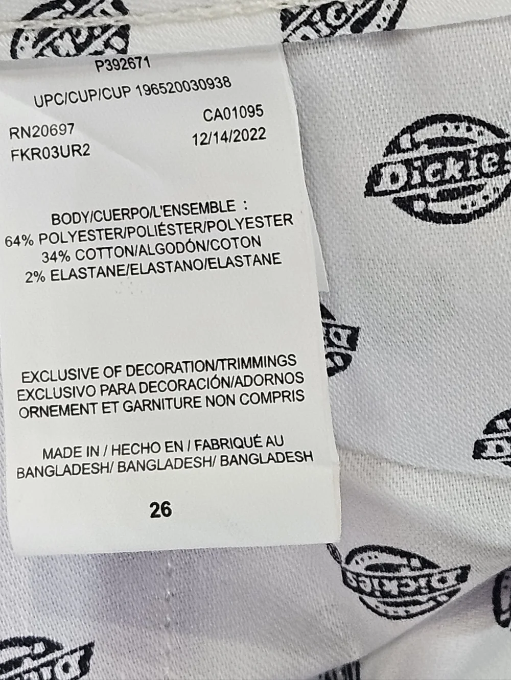 NWT Dickies‎ Whitford Mini Skirt Womens 26 Pastel Purple Golf Tennis Activewear